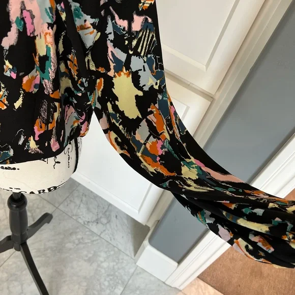 Cropped peasant shirt by Open Edit - Picture 3 of 3